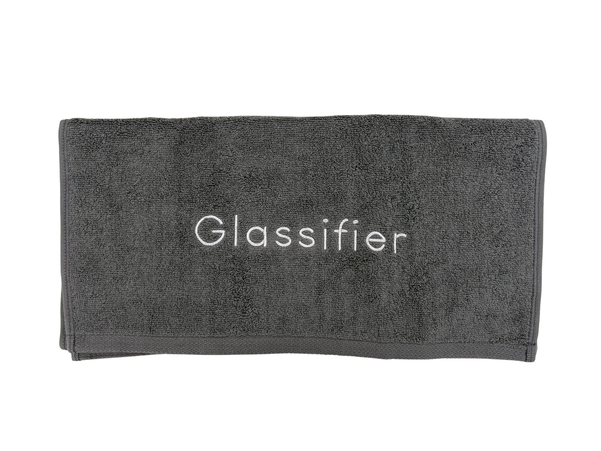 Glassifier Logo Towel (Grey)